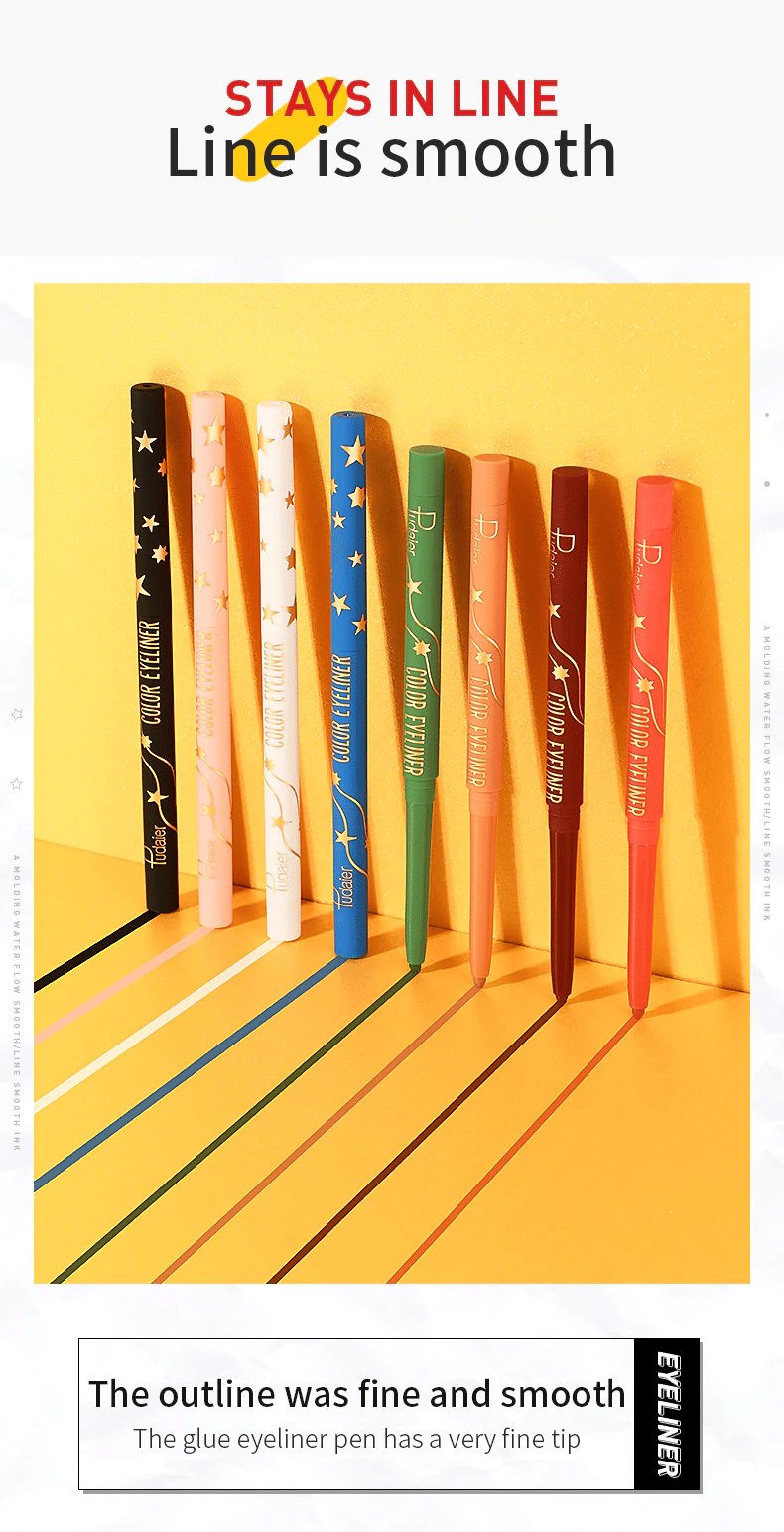 PUDAIER® Crème Gel Eyeliner - Color #02 Taro Purple_voghion.com