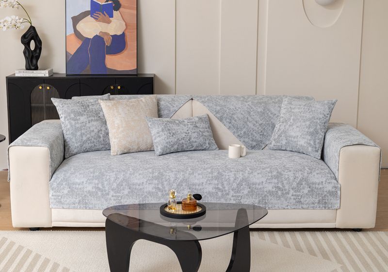 Cuscini per divano in pelle di lusso color caffè, quattro stagioni, universali, antiscivolo, coprisedile, coprisedile, asciugamano in tessuto_voghion.com