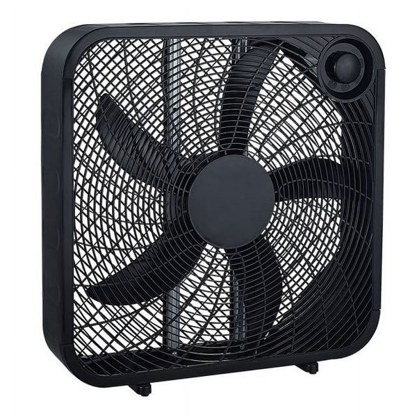 20 Inch 3-Speed Portable Box Fan, FB50-16HB, New, Black_voghion.com