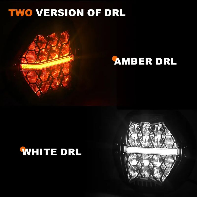 7 inch LED-koplamp met beugel voor Harley-Davidson Street Glide Road King Special Electra Glide Ultra, DOT E-Mark goedgekeurd_voghion.com