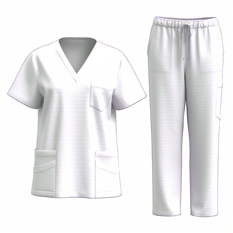 Roupas femininas para lavar as mãos, roupas médicas femininas, ternos divididos, roupas médicas_voghion.com