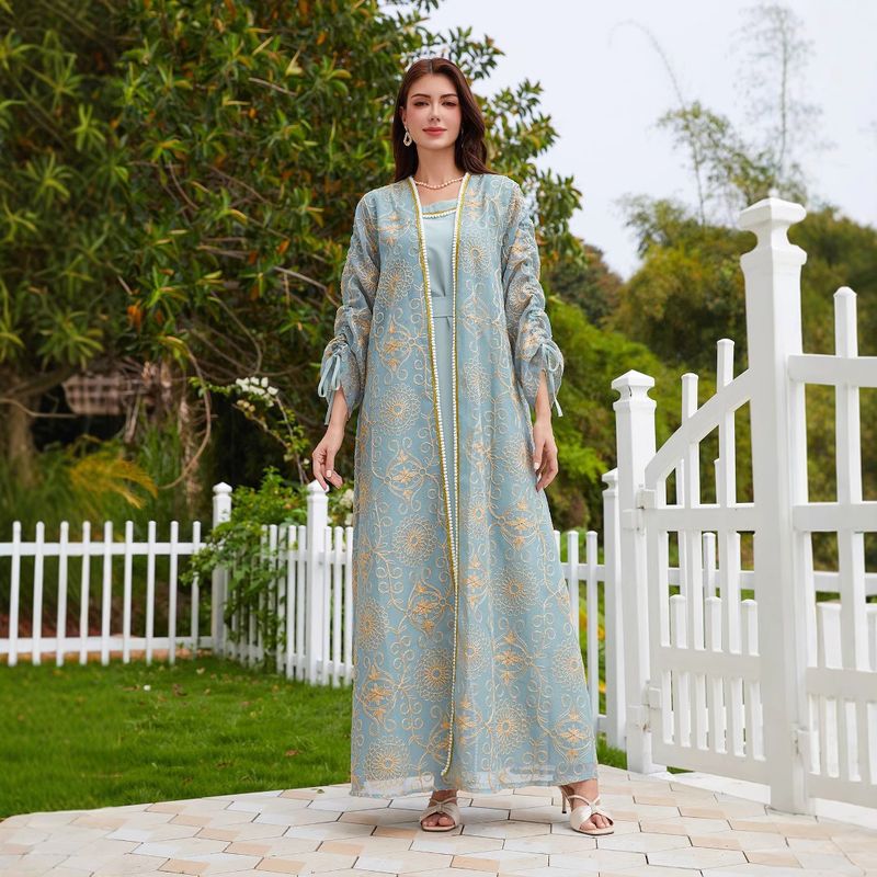 Abito da sera musulmano saudita in due pezzi, abito da donna_voghion.com