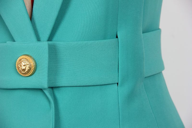 Damenbekleidung Sommer neue Mode High-End-Gürtel ärmellos schlank Temperament Pendeln Frauen Anzug Weste Weste weiblich_voghion.com