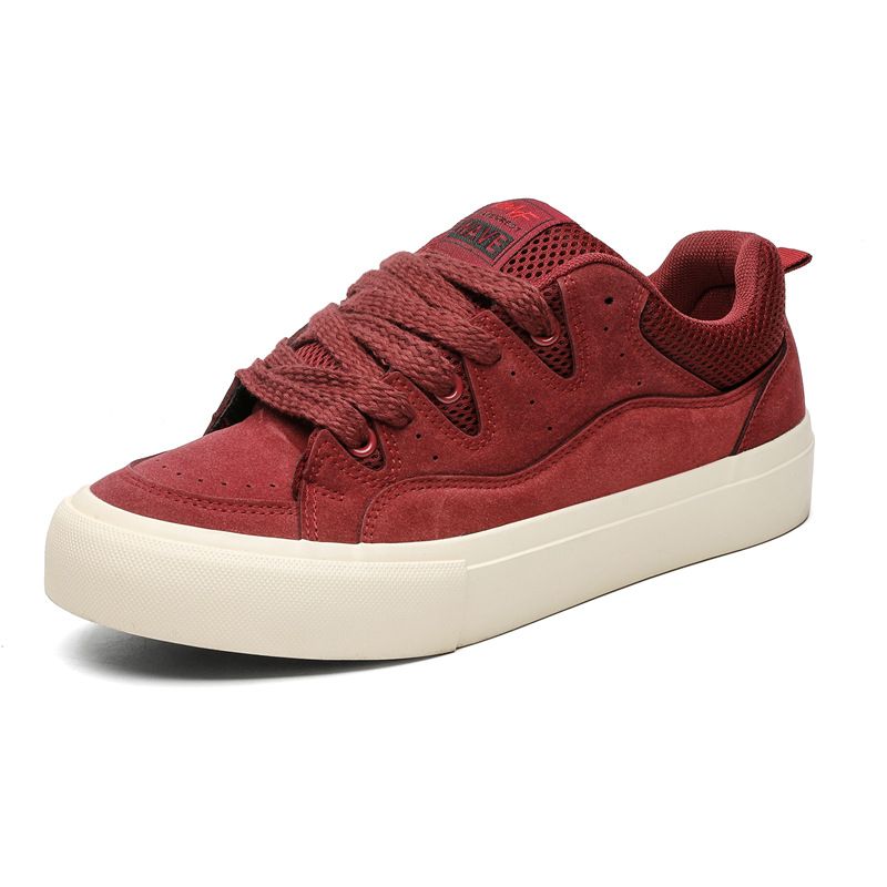 Scarpe da uomo in tela traspirante, nere, versatili, alla moda, basse, casual, da usare autunnali, 7981_voghion.com
