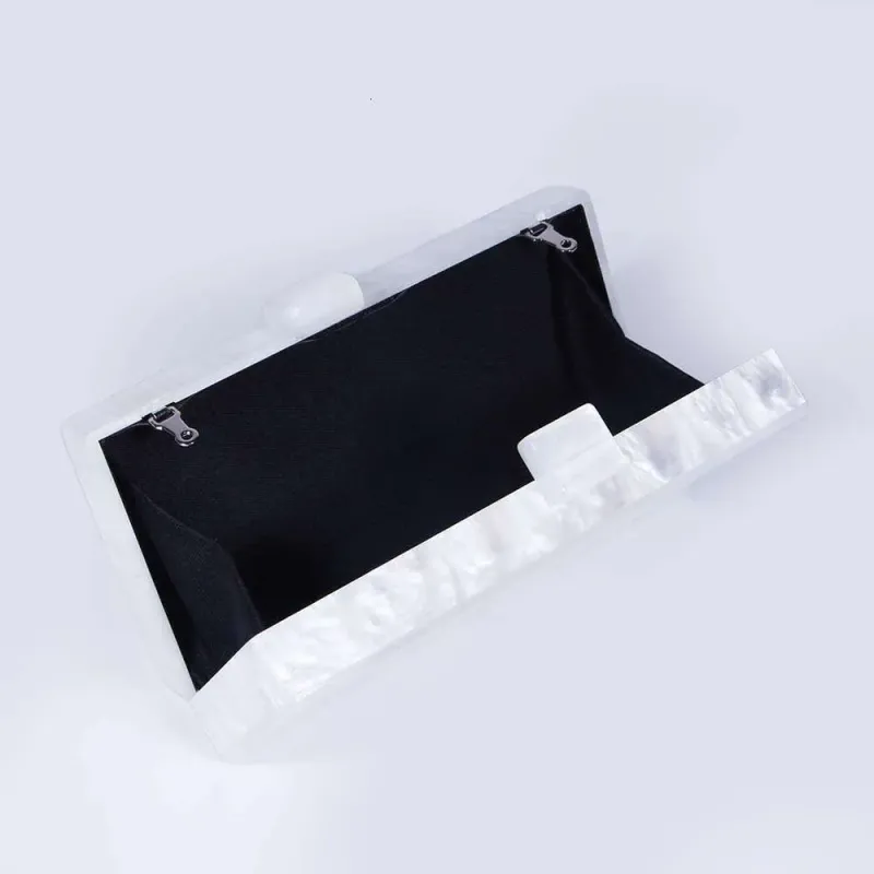 Borsa a tracolla da sera squisita, con paillettes in acrilico, nuova e alla moda, da donna, con perle bianche e lettere_voghion.com