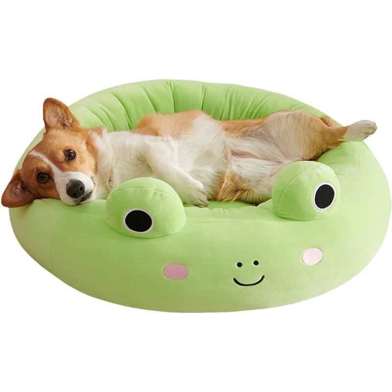Frog Octopus Pineapple Dolphin Pet Dog Cat Universal For Cats And Dogs All Seasons Round House_voghion.com