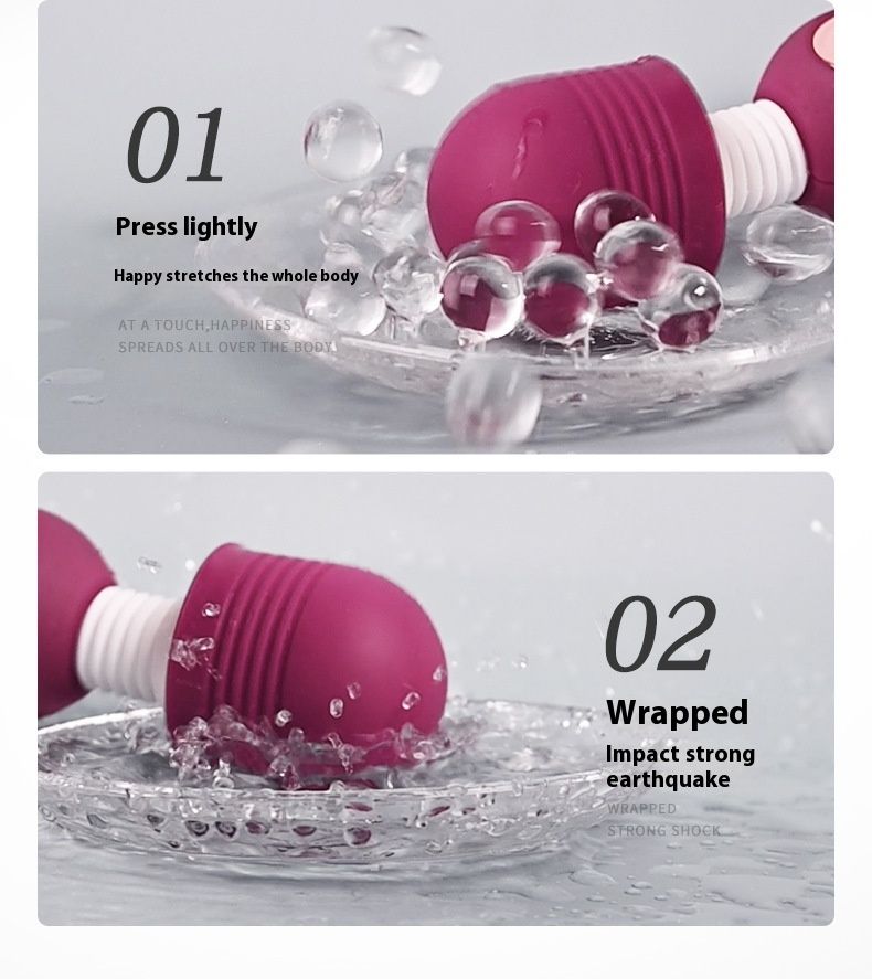 Lai Le Ou Luo Women's AV Heating Display Digital Variable Frequency Vibration Massage Stick Adult Sexual Products_voghion.com