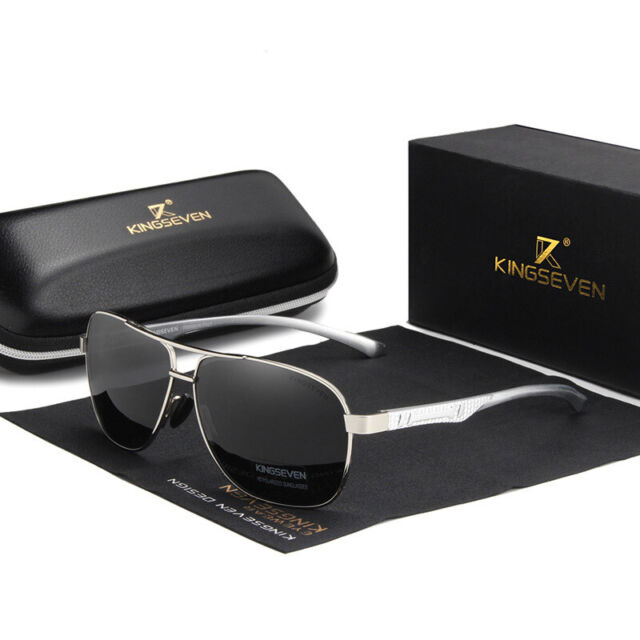 KINGSEVEN Herren Polarisierte Sonnenbrille Aluminiumlegierung Neue Sonnenbrille Fahren_voghion.com