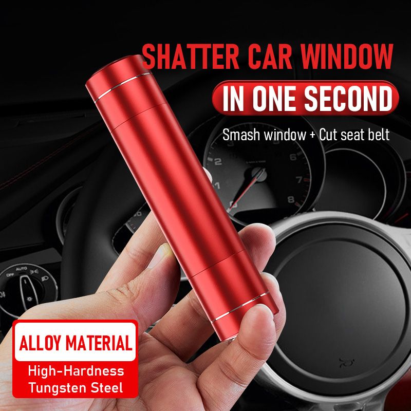 Automobilski čekić za hitne slučajeve 2 u 1 Razbijač prozora Rezač sigurnosnog pojasa Auto Window Escape Emergency Safety Hammer Alat za spašavanje_voghion.com