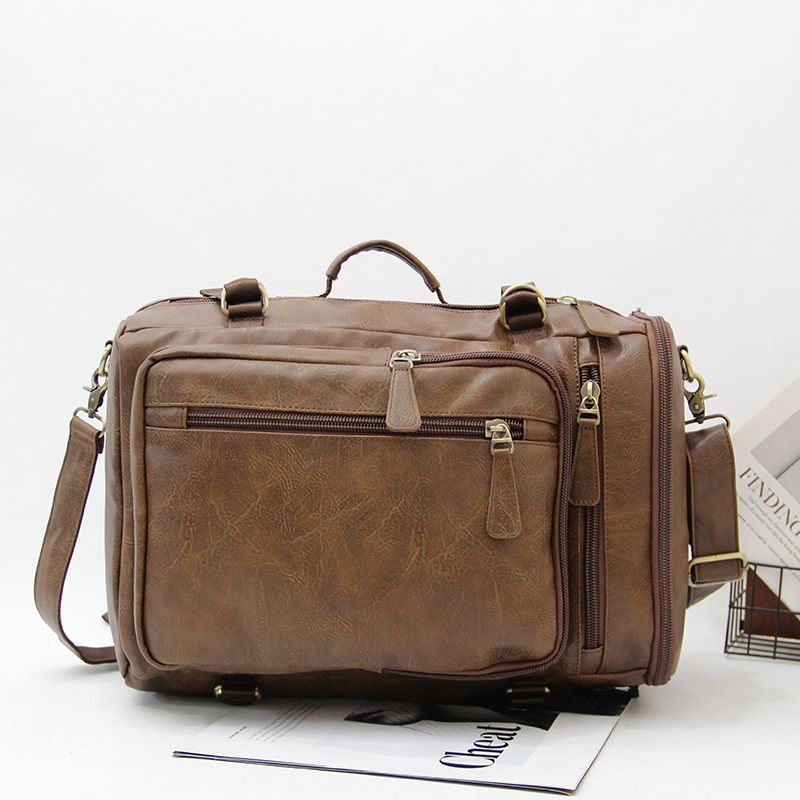 Korean Version Of The Shoulder Backpack Men's Backpack Students Hiking Laptop Bag 2025 Spring And Summer New Fashion Versatile_voghion.com