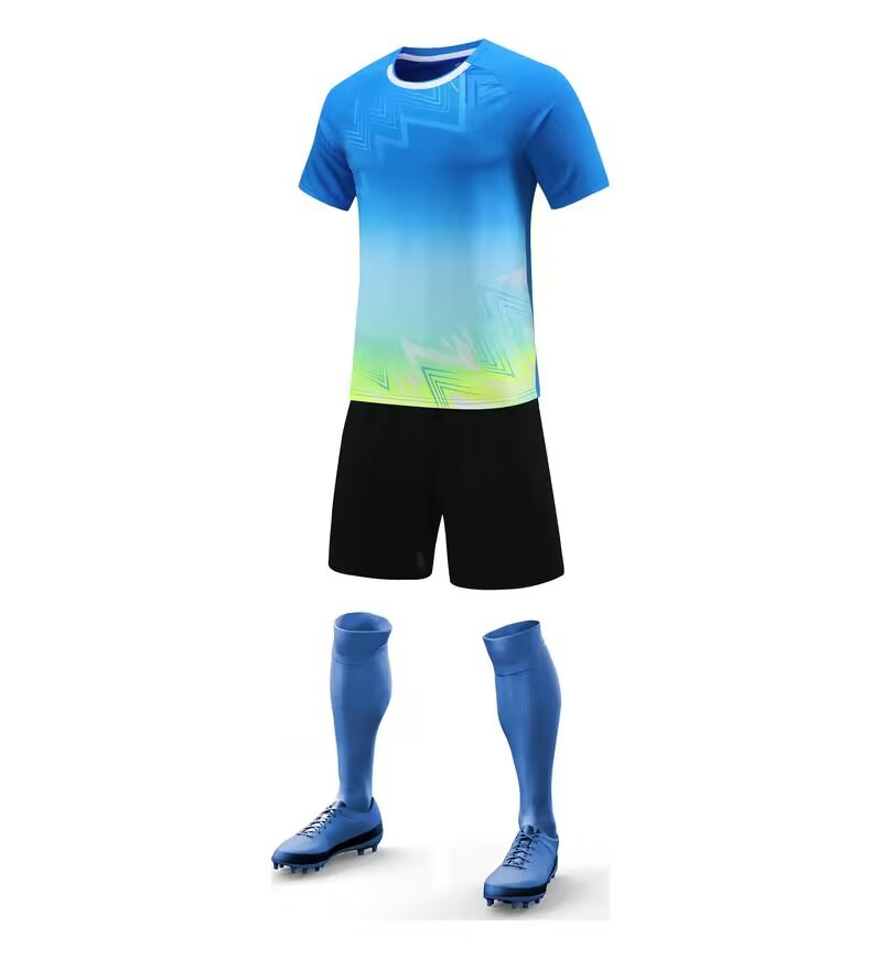 Men's Clothing game uniforms student children short-sleeved jerseys cross-border football uniforms suits men's and women's training uniforms_voghion.com