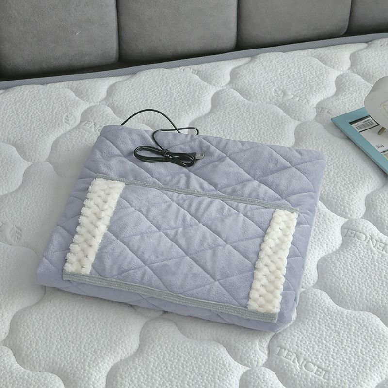 Heizdecke mit USB-Stecker, waschbare Materialien aus Polyester, unter 36 W, warme Hände und Füße, unverzichtbar für die Mittagspause im Homeoffice._voghion.com