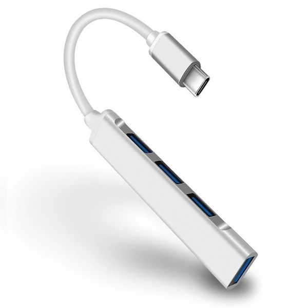 Hub d'extension de type C, station d'accueil, répartiteur USB C un à quatre pour ordinateur, USB 3.0_voghion.com