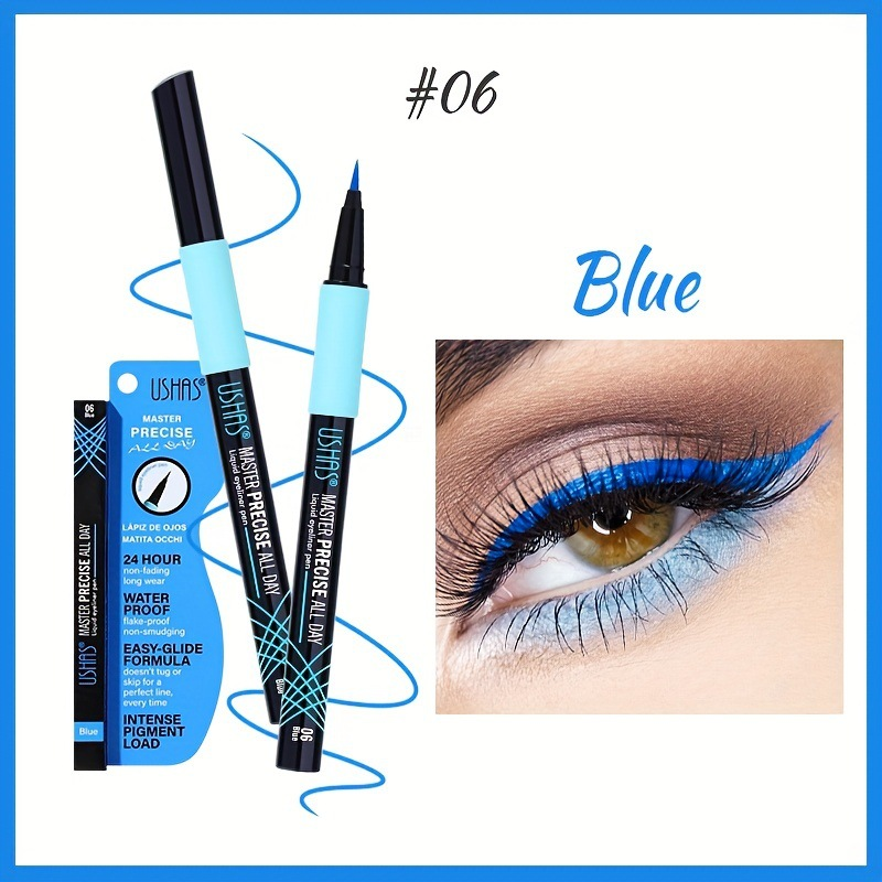 (Scatola espositiva) Penna eyeliner liquida impermeabile antimacchia ad asciugatura rapida USHAS color carne e con scatola_voghion.com