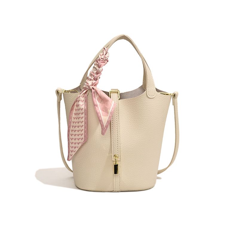 Einfacher Pendler-Handkorb für Frauen 2024 Neue Eimer-Umhängetasche für Mutter und Tochter mit einer Schulter_voghion.com