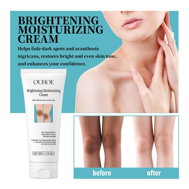 Cremă reparatoare OUHOE Black Thorny Skin pentru piele ternă, piele închisă la culoare la articulația genunchiului subrațului, hidratantă, curățătoare, reparatoare_voghion.com