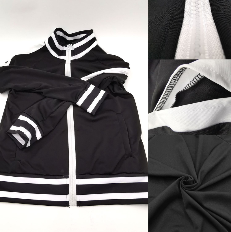 Completo sportivo casual da donna in due pezzi_voghion.com