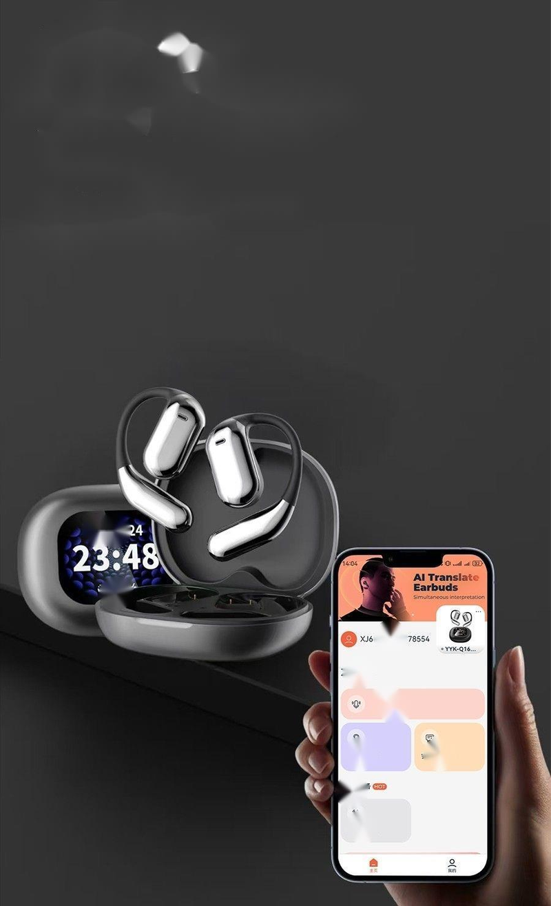 Ricrass IPX6 Bluetooth 5.4 Wasserdichte Business Call Touch-Kopfhörer_voghion.com