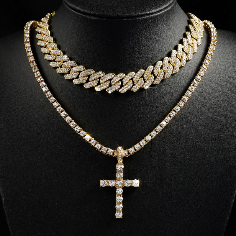 Collier exquis à la mode, personnalité de niche, sens haut de gamme, tout assorti, bijoux de luxe légers et simples_voghion.com