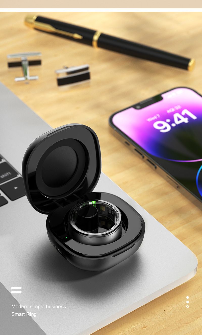 Trackers d'activité intelligents, caméra à télécommande, bague de sport, surveillance de la santé, Bluetooth, sommeil, fréquence cardiaque, oxygène dans le sang, bague intelligente_voghion.com