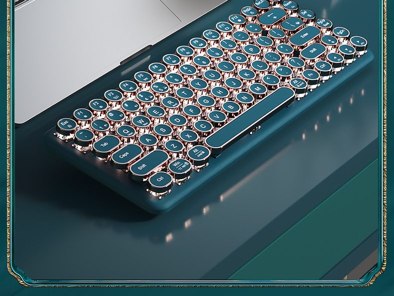 Teclado mecánico de tres modos (Bluetooth, con cable, inalámbrico)_voghion.com