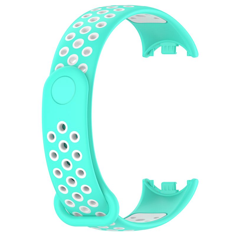 Soft Silicone Strap For Xiaomi Mi Band 9 8 Breathable Sport Bracelet Wristband Belt For MiBand 9 Miband8 Replacement Watchband_voghion.com