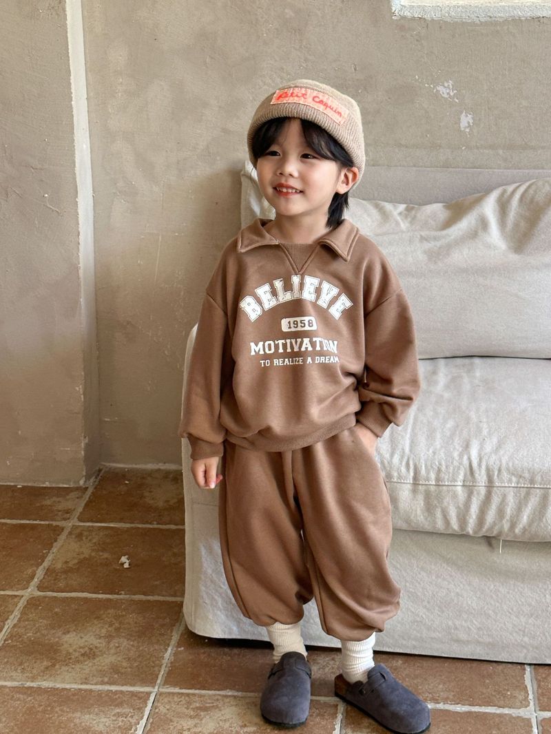 Kinderkleding Kinderen Herfst Sport Pak Meisjes Nieuwe Lente En Herfst Baby Casual Jongens Trui Tweedelig Pak_voghion.com