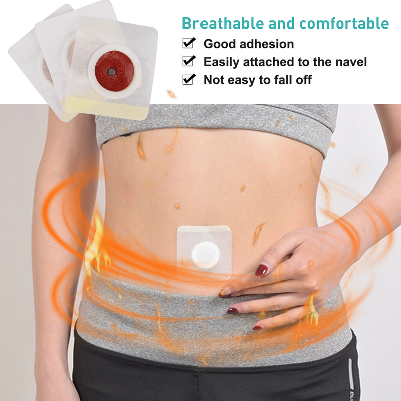 Slimming West&Month Herbal Umbilical Patch with Magnetic Lazy Body Beauty Salutation Meat Big Belly Shaping En_voghion.com