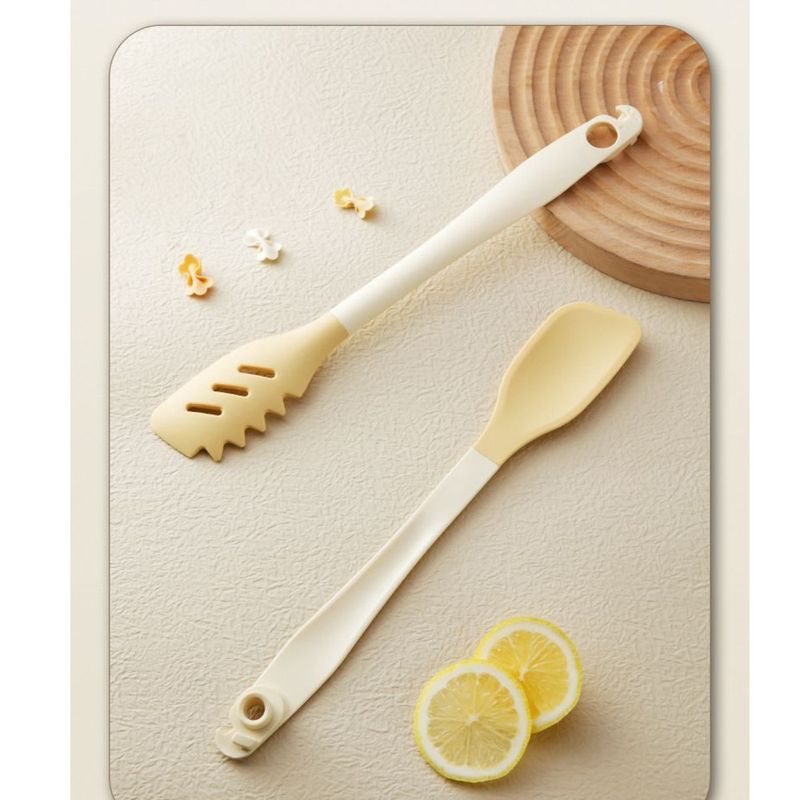 Food Split Kitchen Barbecue Grilled Steak Anti-scald High Temperature Resistant Multi-functional Silicone Tongs_voghion.com