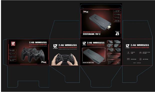 M8 Controller Home Draadloos Arcade Dual Player Familie TV Game Console Klassiek Retro_voghion.com