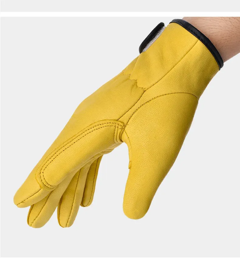 ArbeitshandschuheSchaffellLederArbeiterArbeitSchweißenSicherheitSchutzGartenSportMotorradFahrerVerschleißfesteHandschuhe_voghion.com