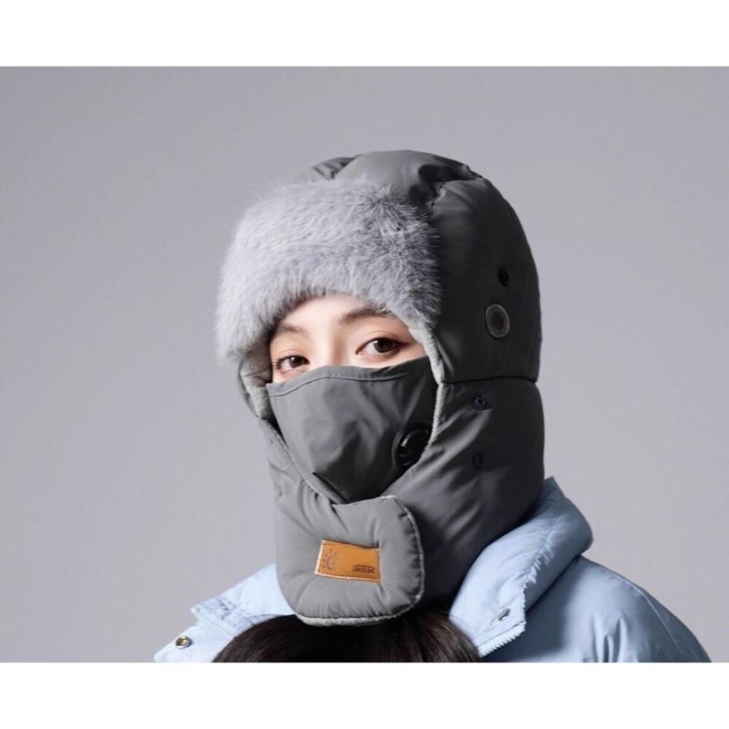 Winterfahrrad-Ausrüstung für Frauen, Windschutz und Kälteschutz, Schneeschutz für E-Bikes zum Überziehen, Gesichtsmaske für Männer, Baumwolle_voghion.com