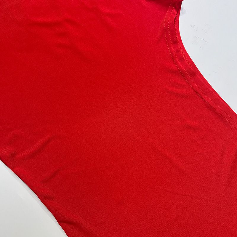2024. gada vasaras personalizēts apģērbs Slim Fit kleita ar dalītām plecu lencītēm Street Trend U veida kakla dizaina tops_voghion.com