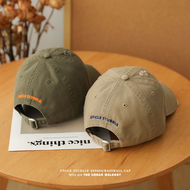 R Embroidered Baseball Cap For Women & Men - Wide Brim Sun Hat With Soft Top, UV Protection & Adjustable Strap_voghion.com