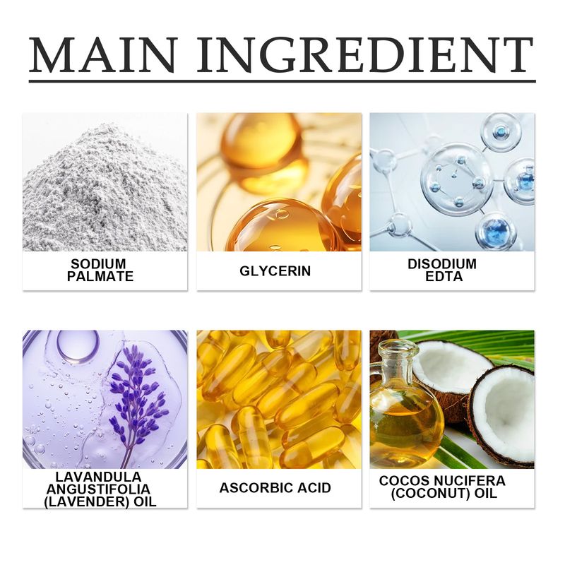 Ximonth Lavender Cleansing Soap Cleanses Facial Skin With Oil Control For Pores And Acne Moisturizing Cleanser_voghion.com