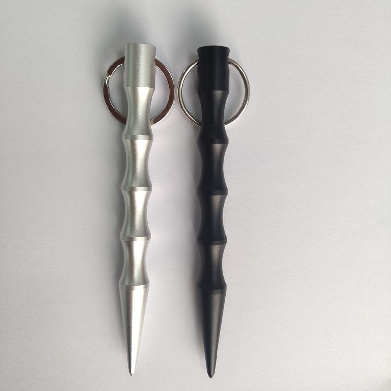 Pointed window breaker aviation aluminum self-defense cool stick key stick Outdoor Women's self-defense self-defense self-defense self-defense short s_voghion.com