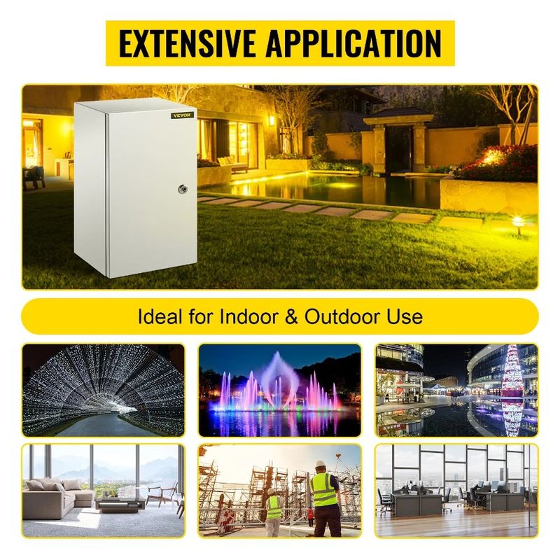 Steel Dustproof Electrical NEMA X IP66 Enclosure Steel 4X Junct NEMA And Box Outdoor Indoor 20 Electrical Waterproof 10'' X 12_voghion.com