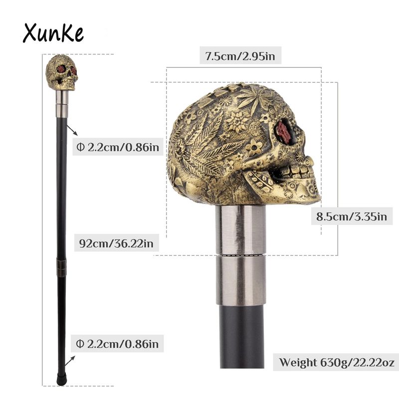 New Hot-Selling Metal Luxury Civilized British Gentleman Cane Stage Performance Prop Singing Competition Handheld_voghion.com