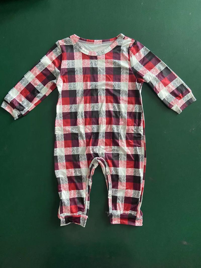 Underwear & Sleepwears Independent station new Christmas elk print parent child wear long sleeved pajamas set home clothes spot_voghion.com