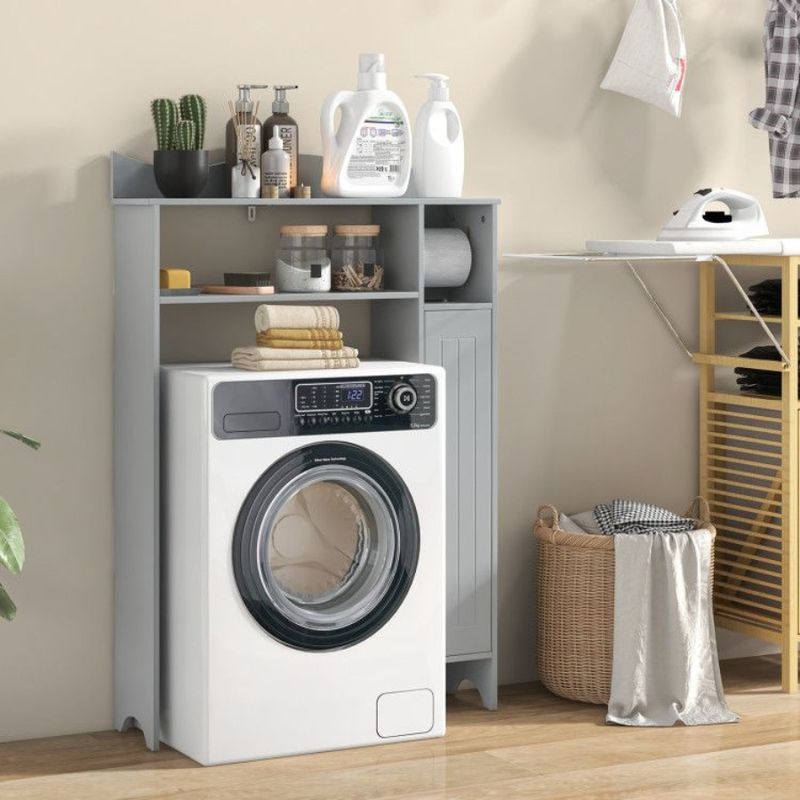 Cabinet Toilet Holder With Over The Storage Toilet Paper_voghion.com