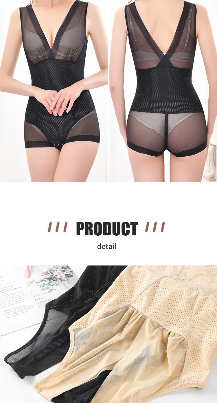 Juosmens pilvo formavimo priemonė MISTHIN Bodysuit viso kūno formavimo priemonė Kolumbietė Salomėjos juosta Moterys numeta svorio Lieknėja pilvo kontrolė_voghion.com