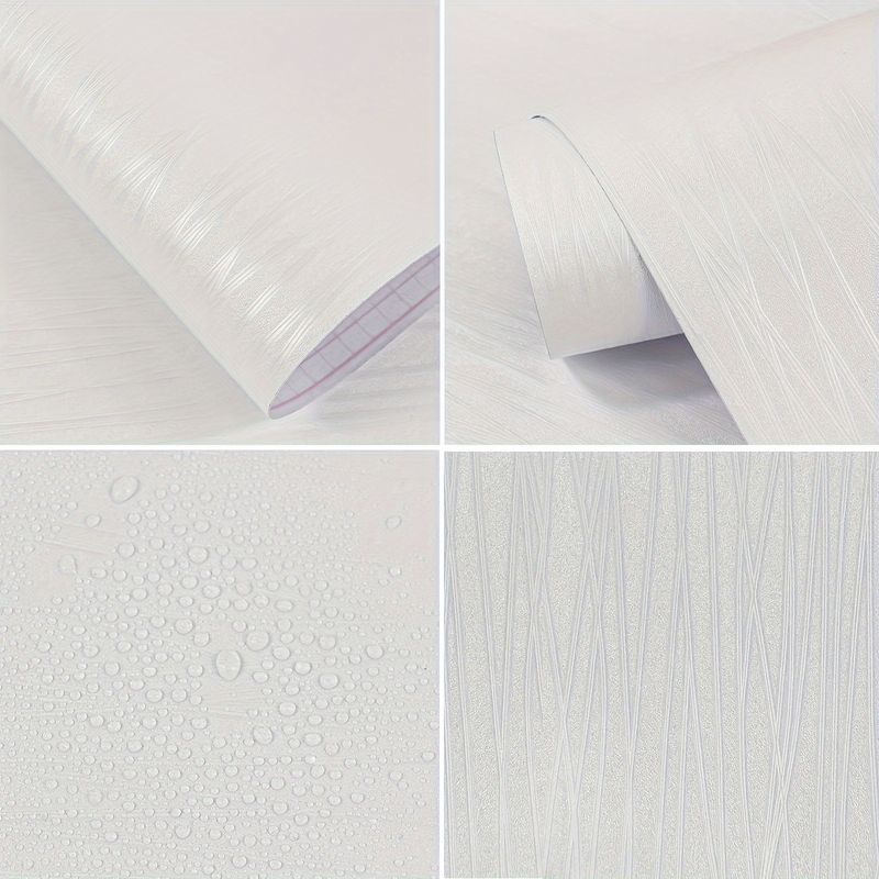 Neu Tapete Neue Weiß Gestreiften Schlafzimmer Wohnzimmer Abnehmbare Dekorative_voghion.com