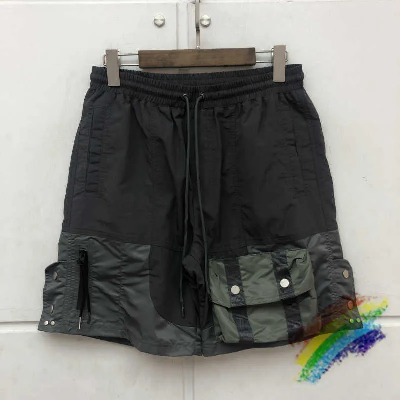 Heren High Street Patchwork Tactical Multi-pocket Heren Dames Beste Kwaliteit Zware Stof Shorts Patch Breeches T221129_voghion.com