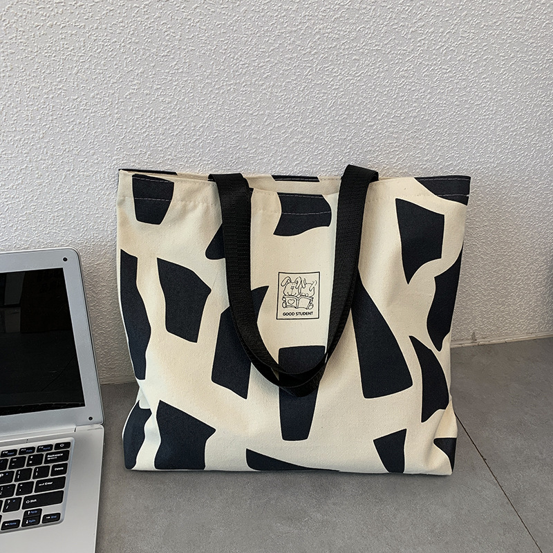 Tela da donna monospalla per lezione, outfit da studentessa universitaria, stile coreano Instagram con cerniera, design artistico,_voghion.com