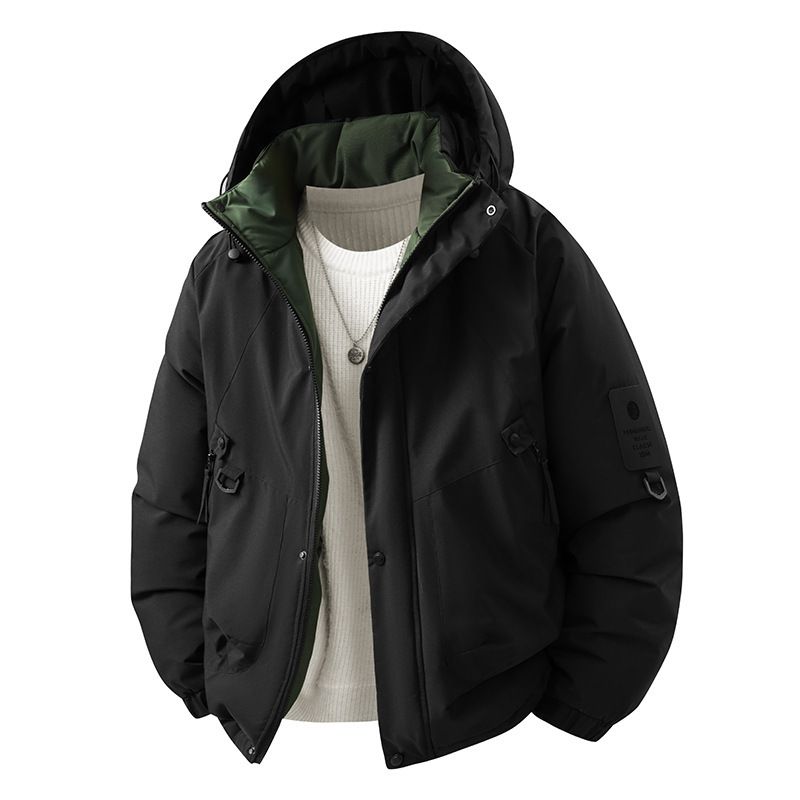 Giacca in cotone al grafene, nuova, 2025, con riscaldamento intelligente, antivento, impermeabile, casual, con cappuccio, calda, per coppie_voghion.com