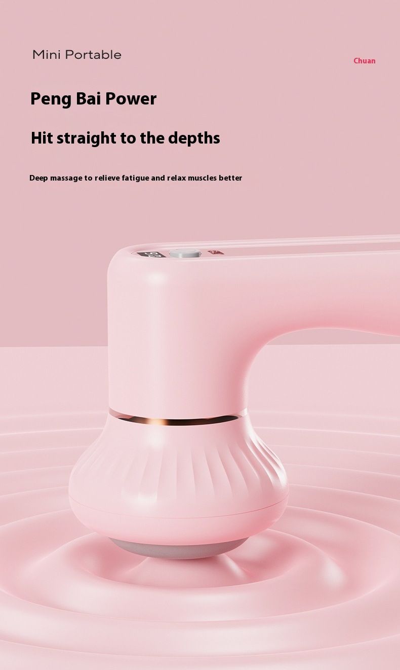 Kabelloses, wiederaufladbares Körpermassagegerät – Elektrisches Handgerät zur Modellierung und Fettreduktion für Nacken, Schultern und Taille – Tragbares Tiefengewebe-Knetgerät_voghion.com