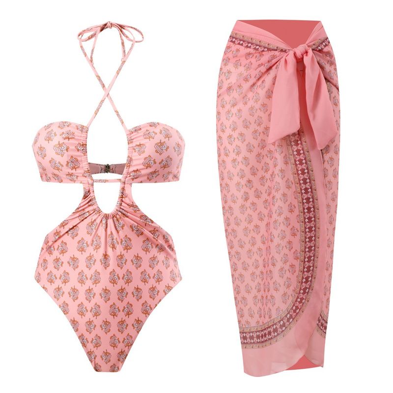 Vêtements pour femmes Maillot de bain une pièce Maillot de bain dos nu Maillot de bain deux pièces Voile_voghion.com