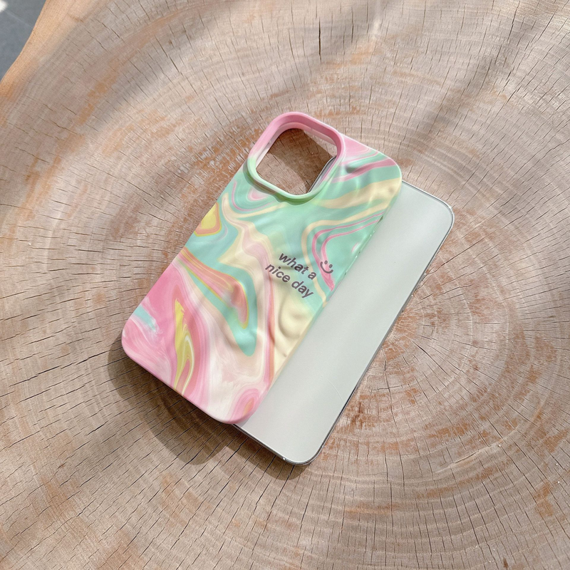 Mobiltelefon tok maszatolós sorozatú vízmatricák, iPhone 15-höz, Apple 14Promax Skin Feel 13-hoz, határokon átnyúló nagykereskedelem_voghion.com