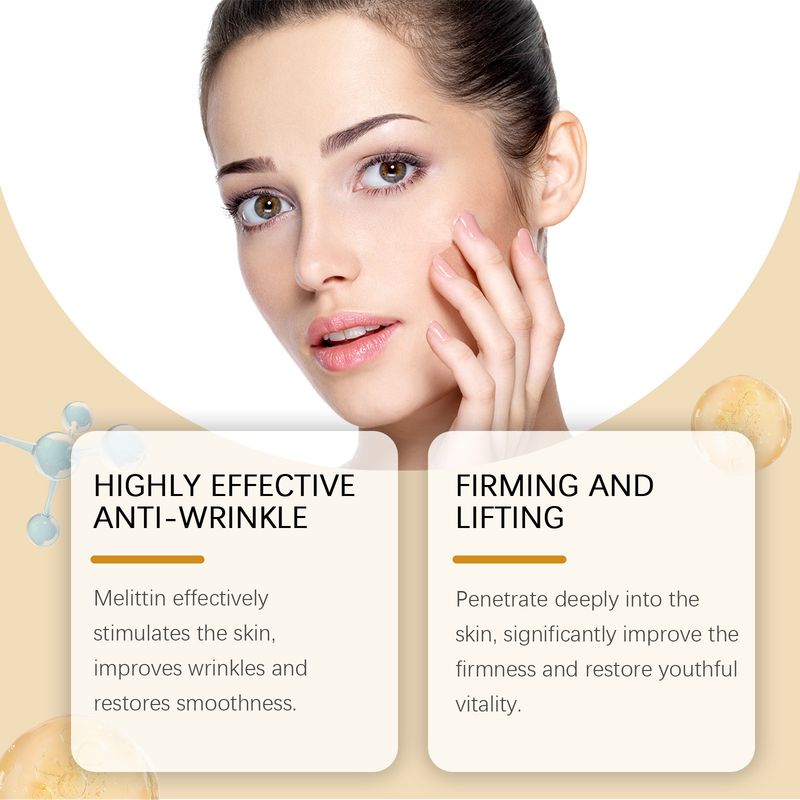 OUHOE Bee Venom Facial Care Cream Gently Moisturizes Brightens The Skin, Leaving It Delicate, Tender, And Soft_voghion.com