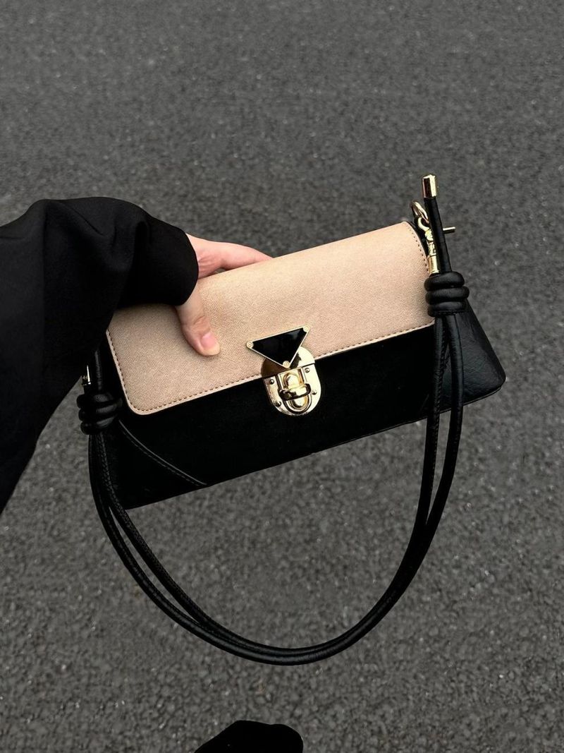 Autumn and winter commuting French stick single shoulder crossbody bag, women's 2024 new design, niche sense_voghion.com